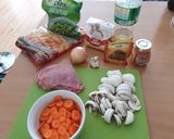 Zöldborsós sertéssült recept fázis 1 fotója