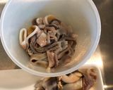 A picture of step 4 of Squid 🦑 and Daikon (Ikadaikon).