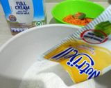Foto langkah ke 1 dari resep Pudding Wortel Mangga.