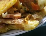 Foto del paso 6 de la receta: Arepa rellena a mi estilo 😅con pollo y vegetales😋