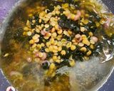 A picture of step 4 of Maharashtrian alu chi patal bhaji.