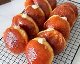 Hình bước làm 5 của món Bomboloni (Donut nhân kem lạnh)
