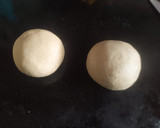 A picture of step 1 of Leopard print Bread.