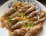 Foto langkah ke 4 dari resep Pork Enoki Roll.