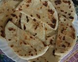 A picture of step 11 of Butter naan.