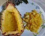 A picture of step 1 of Pineapple Rice.