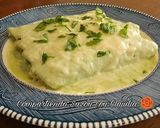 Foto del paso 7 de la receta: Enchiladas verdes con crema🌹