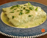 Foto del paso 7 de la receta: Enchiladas verdes con crema🌹