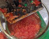 A picture of step 2 of Mussels for quick lunch (w/ white wine, chilli + parsley).