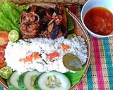 Foto langkah ke 4 dari resep Ayam Bakar Madu_Nasi pedas.