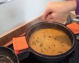 Foto del paso 3 de la receta: Alubias verdinas con rape langostinos