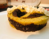 Foto del paso 4 de la receta: Brazo de té Matcha con nata y chocolate negro