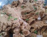 A picture of step 4 of Shami Kabab.