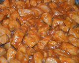 Une image de l'étape 4 de Filets de poulet sauce coréenne.