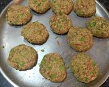 A picture of step 2 of Airfryer Cheese Stuffed Mixed Veggies Patties.