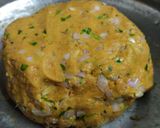 A picture of step 3 of Missi Roti.