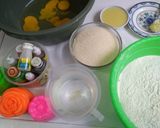 Foto langkah ke 1 dari resep 147. Bolu Mawar Kukus Tersimpel (modal 19rb jadi 40-46 pcs).