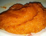 A picture of step 13 of Tricolor coconut laddu.