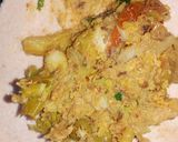 A picture of step 2 of Gobhi ka parantha.