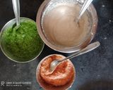 ट्री कलर इडली (Tricolour idli recipe in Hindi) रेसिपी चरण 3 फोटो