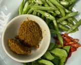 รูปขั้นตอนการทำที่ 1 ของ ผัดเผ็ดไก่ถั่วฝักยาว