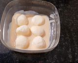 A picture of step 8 of Baked Rasgulla.