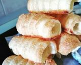 Foto del passaggio 5 della ricetta Cannoli di sfoglia con crema pasticcera
