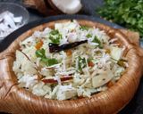 A picture of step 5 of Coconut rice in 10 minutes.