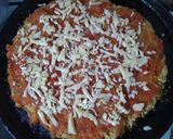 Foto del paso 3 de la receta: "Pizza" con masa de garbanzos, sin gluten