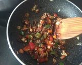 A picture of step 12 of Schezwan Fried Rice.