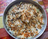 A picture of step 7 of Khatta Dhokla.