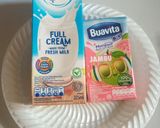 Foto langkah ke 1 dari resep Jus jambu Buavita susu.