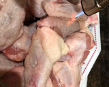 Foto del paso 6 de la receta: Alas de pollo con ajos y vino con rehogado de col