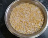 A picture of step 1 of Toor Dal khichdi.