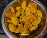A picture of step 2 of Instant Lemon Pickle With Jaggery In Gujarati Style.