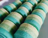 Foto langkah ke 7 dari resep Roll Cake 3 Warna (Bolgul Mocca).