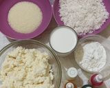 Foto langkah ke 1 dari resep Ongol-Ongol Singkong Pelangi.