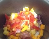 Foto del paso 2 de la receta: Estofado de garbanzos y calabaza en olla GM