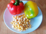 Ớt CHUÔNG nướng gà xé phô mai