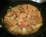 A picture of step 4 of Indian Pumpkin Curry.