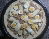 Foto del paso 4 de la receta: Pizza rellena con atún y cebolla