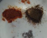 A picture of step 2 of Veggie raita.