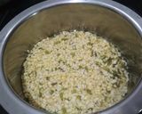 A picture of step 1 of Mung Dal-Besan Dhokla.