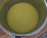 Foto del paso 7 de la receta: Mousse de limón con polvo de oro y cobertura de chocolate blanco