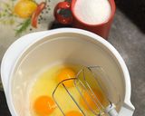 Фото кроку 4 до Бисквитный рулет с яблоками🍏.