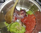 صورة لخطوة 1 من وصفة 🍖 قناوية عنابية⁦⁦ 🌶️⁩ باللحم الغنمي 🍖
