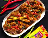 Foto langkah ke 6 dari resep Ayam Kipas Kecap Manis.