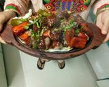 A picture of step 43 of Paneer chilly manchurian with sizzling.