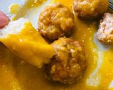 Foto del paso 12 de la receta: Albóndigas de pollo y pavo en salsa