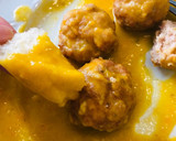 Foto del paso 12 de la receta: Albóndigas de pollo y pavo en salsa